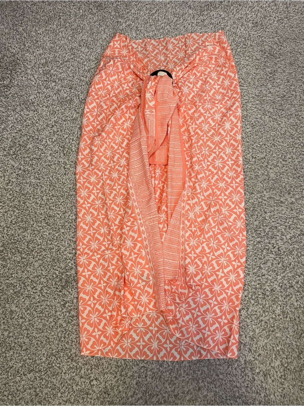 Pinky Peach Sarong Cover Up NWOT
